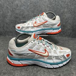 Nike P-6000 Damen Uk 5,5 Bowerman Serie Blau Orange Seltene Farbe Way Bv1021-105