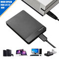 8TB 4TB 1TB Externe Festplatte 3,5" 2,5" Xbox/PS Game Speicher HDD Laptop PC TVs