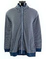 Jacke Gr. 44/46 Weiß/marine Herren Langarm Casualjacke RPW