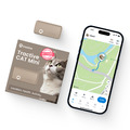 Tractive CAT Mini | GPS für Katzen & Health Tracker | Braun | Neu