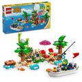 LEGO 77048 Animal Crossing Käptens Insel-Bootstour, Figuren Huschke und Käpten