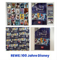 REWE Disney 100 Jahre 2023 - 10/20/50/100 Tüten oder Komplett Set zum aussuchen