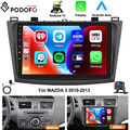 Für MAZDA 3 2010-2013 9" Android 13 Autoradio CarPlay WIFI BT GPS Navi + Kamera