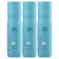 WELLA INVIGO BALANCE AQUA PURE Purifying Tiefenreinigendes Shampoo 3x 250 ml