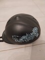 kinderreithelm,schwarz gr.53-57,fast wie neu ,