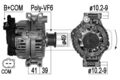 MESSMER Lichtmaschine Generator 110A 14V für BMW 3er Compact 316 TI 318 318i