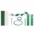 Alberts Maschendrahtzaun komplett Set 100 125 150 200cm Grün Anthrazit 15m 25m