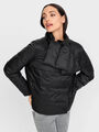 Jacke schwarz 46 HEINE Damen leichte 2-in-1-Steppjacke mit Schal UVP: 99,99€ D93