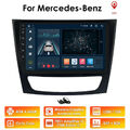 4G LTE 9" Android 11 Autoradio GPS Navi für Mercedes-Benz E/CLS W211 W219 4+64GB