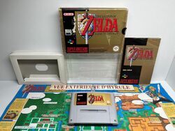 SNES The Legend of Zelda A Link to the Past OVP, Anleitung PAL FRA⚡BLITZVERSAND⚡