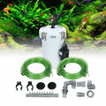 3 Stufen Aquarium Außenfilter Filtermaterial Aquairum Filter Kammerfilter 400l/h