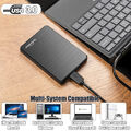 Externe 1TB 2TB Festplatte USB 3.0 2.5" Portable Memory HDD für PC Xbox PS4 Game