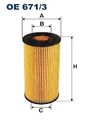 Filtron Ölfilter Motorölfilter Filter Oe671/3 für Audi Skoda VW Seat 2003->