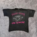 Vintage Twisted Sister 1986 World Tour schwarz T-Shirt Single Stitch Medium Metal