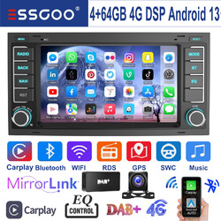 Für VW Touareg 7L Transporter T5 Multivan 4+64G Carplay Autoradio Android 13 DAB