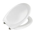 WENKO Premium WC SITZ OTTANA Klodeckel Toiletten Brille mit Absenkautomatik Weiß