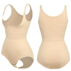 Damen Shapewear Shaping Bodysuit Bauchweg Taillenformer Figurformende Miederbody