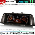 10.25 IPS 64GB Android 12 Autoradio GPS Navi für BMW 5er F10/F11 mit NBT CarPlay