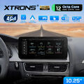 10,25" Android 13 Autoradio Octa Core 4G LTE GPS Navi DSP für Audi A4 S4 RS4 A5