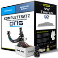 Für VW Touran Typ 1T3 Anhängerkupplung abnehmbar +eSatz 7pol 2010-2015 NEU