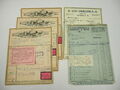 5x H. von Gimborn AG Emmerich a. Rhein Rechnung Tinte 1925-28