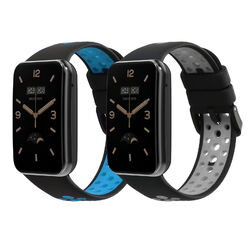 2x Sportarmband für Xiaomi Mi Band 7 Pro Fitnesstracker Smartwatch Sport Armband