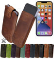 Hülle für iPhone 14 Pro Max Tasche Slim Case Leder Schutz Cover Etui 12 Farben