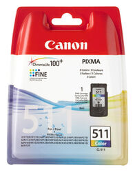 CANON ORIGINAL CL511 TINTE PATRONEN PIXMA MX320 MX330 IP2700 MP240MP260 2972B001