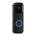 Blink Video Doorbell schwarz Türklingel mit Kamera (Zwei-Wege-Audio, HD-Video)