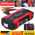 Auto KFZ Starthilfe Jump Starter 28000mah 12V Ladegerät Booster Powerbank LCD DE