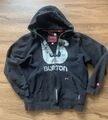 Burton Sweatjacke mit Kapuze Herren, Gr. XL, schwarz, guter Zustand