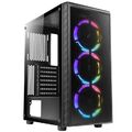 AZZA CSAZ-360 Gehäuse | RGB Case | ATX | LED Button | Glas | USB 3.0