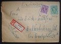 Alliierte Bes. 1946: Einschreiben /Brief , "RINTELN 10.1.46" n. Bad Godesberg