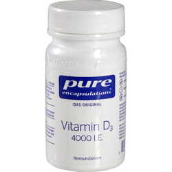 PURE ENCAPSULATIONS Vitamin D3 4000 I.E. Kapseln 60 St 