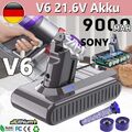 9000mAh 21.6V Akku für Dyson V6 DC61 DC62 SV05 SV06 SV03 SV04 SV07 Sony / Filter