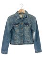 UTA RAASCH Damen Jeansjacke Blau Gr.36 Denim Casual Look