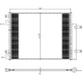 NRF 350506 Kondensator Klimaanlage für OPEL KARL C16