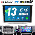 10" Autoradio Carplay Android 13 2+32G GPS RDS Kam Für VW Passat B6 B7 CC 10-15