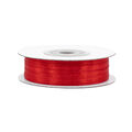 3mm Satinband 50m Schleifenband Geschenkband Dekoband Schmales Stoffband Uni Rot