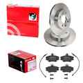 brembo BREMSSCHEIBEN 238mm + BELÄGE VORNE passend für RENAULT TWINGO + CLIO 1 2
