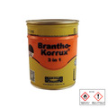 Brantho Korrux 3 in1 schwarz 750ml Dose Rostschutz Metallschutzfarbe, Grundierun