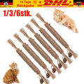 1/3/6X Katzenminze Sticks Silvervine Kausticks für Katzen für die Zahnpflege