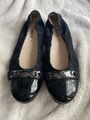 Neu Gabor Ballerinas Schwarz Gr. 5 / 38 Leder Atmungsaktiv Sehr Bequem Leicht