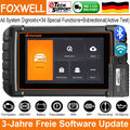 FOXWELL NT808BT Profi KFZ Diagnosegerät Auto OBD2 Scanner ALLE SYSTEM TPMS DPF