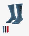 Nike Socken Everyday Plus Cotton Cushioned Crew (3 Paare),Unisex - 902 (Farben I