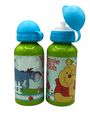 Disney Winnie the Pooh Trinkflasche Aluminium Sportflasche Aluflasche 400 ml NEU