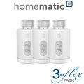 3er SET Homematic IP Smart Home Heizkörperthermostat pure, HmIP-eTRV-3