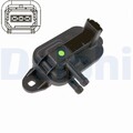 ORIGINAL® Delphi Sensor, Abgasdruck, Drucksensor für Fiat DUCATO Kasten DUCATO