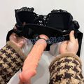 XXL Dildo Saugnapf 24cm Penis Nachbildung Realistisch Dong für Strap-on Fetisch