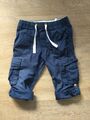 H&M Stoffhose blau in Gr. 98 Lange Hose umwandelbar zur 3/4-Hose